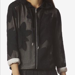 AVEC LES FILLES Black and light Punk Lace Jacket